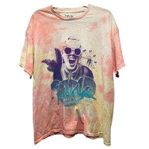 Pink Summer Carnival 2023 Tie Dye Pink Graphic Tee Size XL